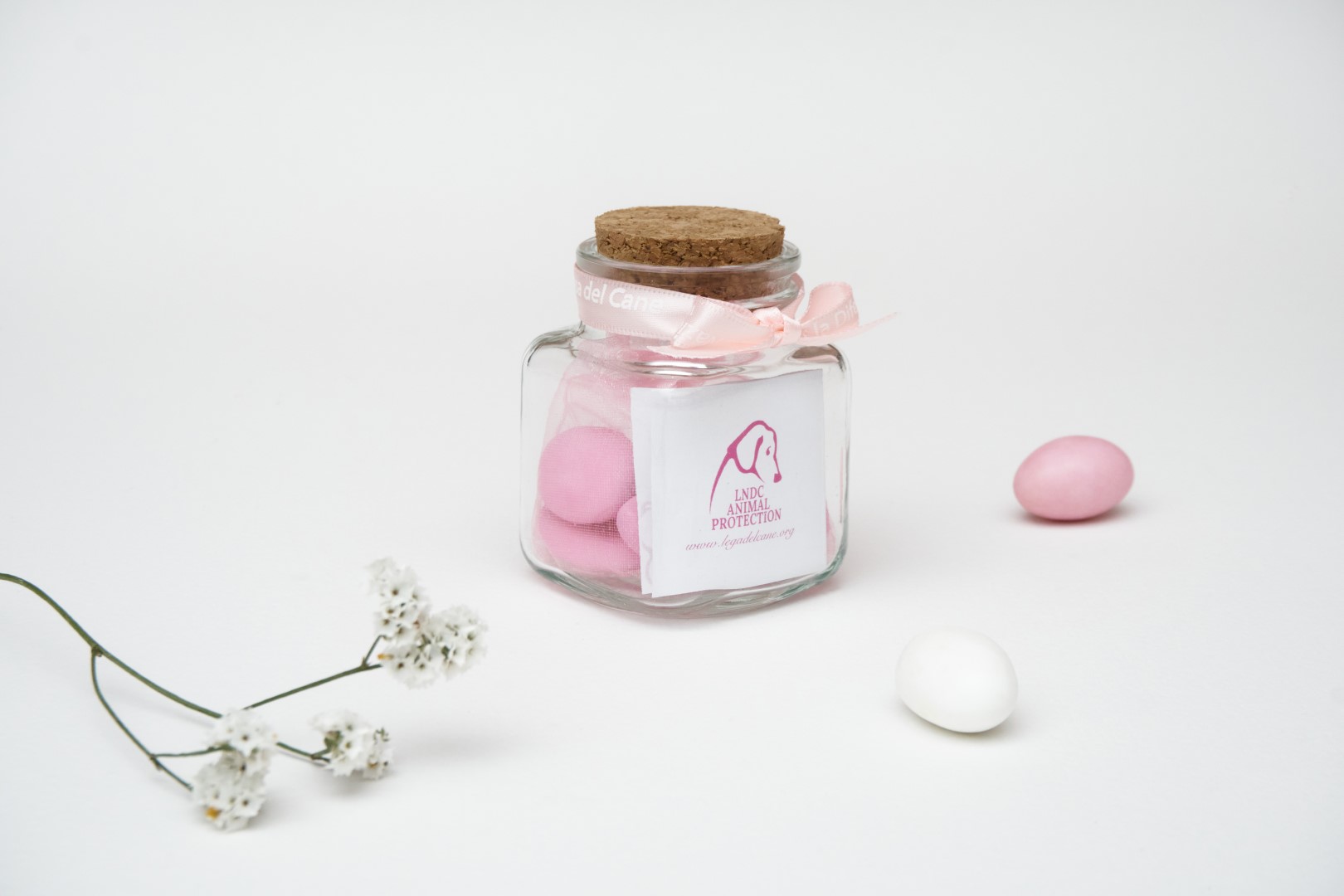 LNDC Bomboniere Barattolino di vetro 1469