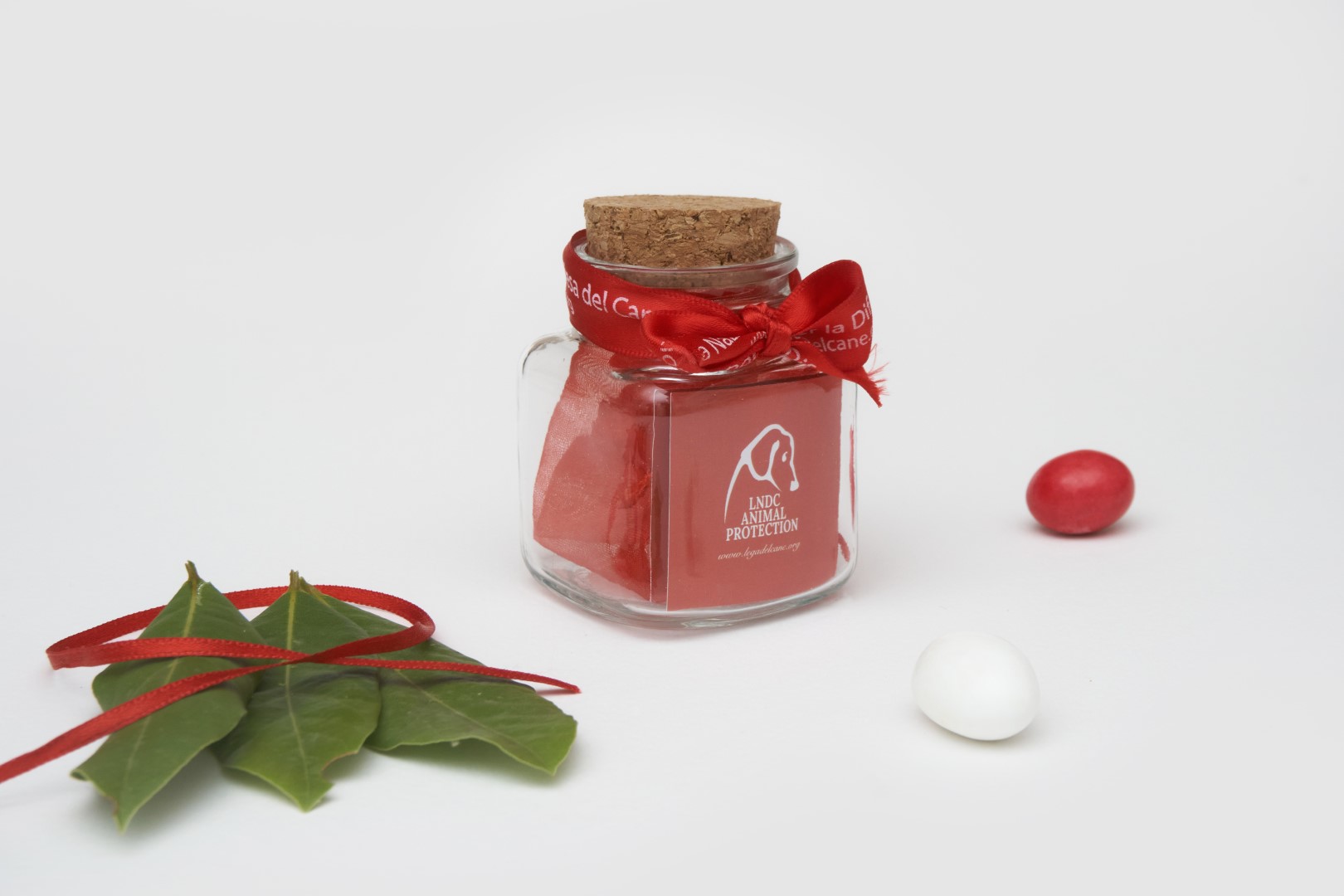 LNDC Bomboniere Barattolino di vetro 1479