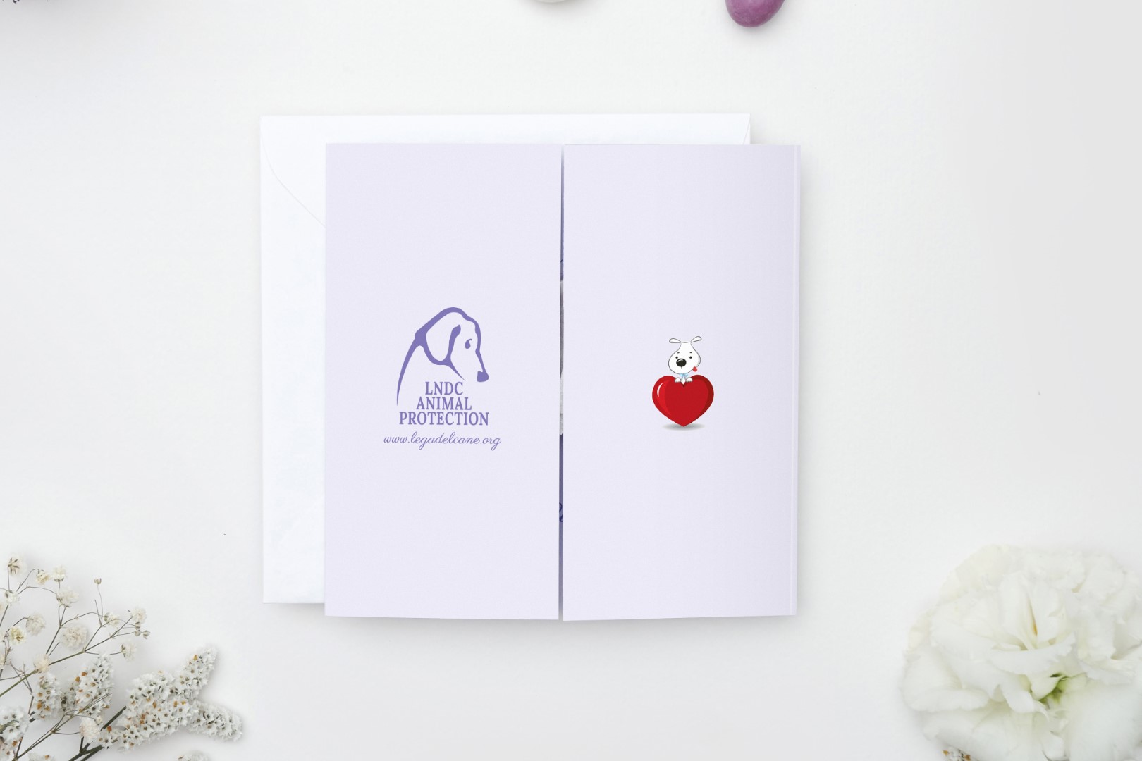 LNDC Bomboniere Partecipazione Nala e Simba